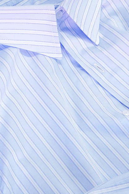 CAMISA AZUL BEBE - ALGODÓN