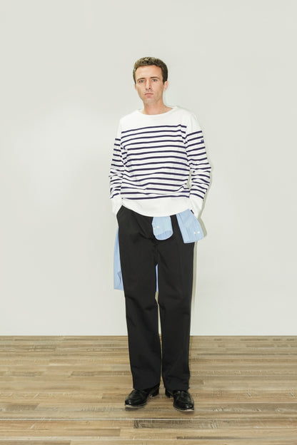 PANTALÓN TALLE ALTO - CHINO AZUL