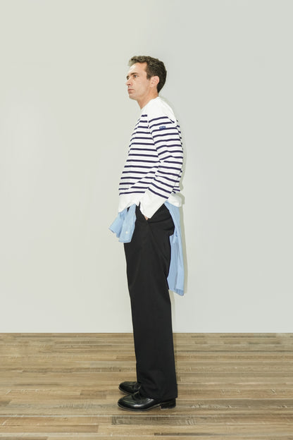 PANTALÓN TALLE ALTO - CHINO AZUL